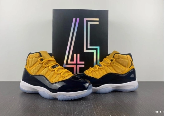 Jordan Air yellow 11 AJ11 and black 0331